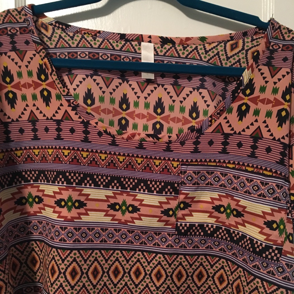 Colorful crop top
